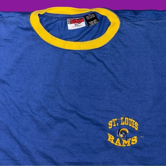 1996 St. Louis Rams Ringer Tee - Picture 3 of 5